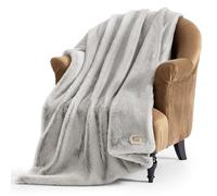 UGG Euphoria Couverture réversible en Fourrure pelucheuse Motif Phoque