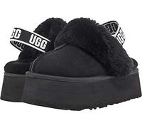 UGG Female Funkette Slipper, Black, 3 (UK)