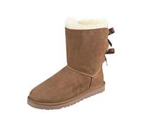 UGG Bottes Bailey Bow II femme double-face Noisette Taille 39