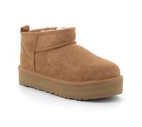 Ugg, Femme, Chaussures, Brun, Taille: 38 EU Bottine Classic Ultra Mini Platform