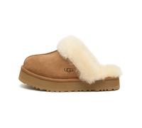 UGG Sabots Disquette – Marron et blanc – Femme 38