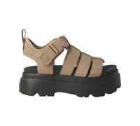 Ugg, Femme, Chaussures, Brun, Taille: 40 EU Sandales Beige à Plateforme Cora pour Femmes