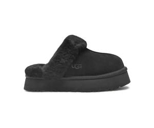 Ugg, Femme, Chaussures, Noir, Taille: 37 EU Disquette Slippers