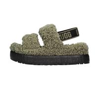 Ugg, Femme, Chaussures, Vert, Taille: 41 EU Fluff Yeah Slide