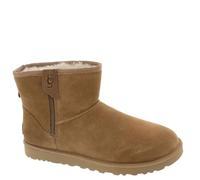 UGG Femme Classic Mini Bailey Zip Botte, Chestnut, 36 EU