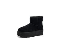 UGG Femme Classic Mini Platform Botte Tendance, Black, 37 EU