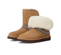 UGG Femme Classic Short Crescent Botte Tendance, Chestnut, 43 EU