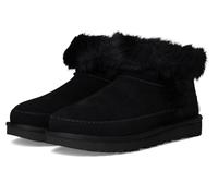 UGG Femme Classic Ultra Mini Chalet Botte Tendance, Noir, 36 EU