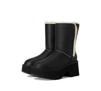 UGG Femme Esmee Leather Boot Botte Tendance, Noir, 38 EU