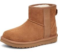 UGG Femme Mini Side Logo CLASSIC BOOT, Noisette, 42 EU
