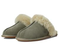Chausson UGG Scuffette II pour femme | UGG UE in Moss Green/Muted Brass, Taille 39, Daim