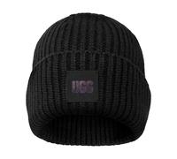 UGG WMNS CHUNKY RIB BEANIE women Beanies black taille: ONE SIZE
