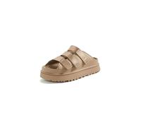 Ugg - Sandales compensées - W Goldenglow Slide Dark Sand pour Femme - Taille 9 US 9 US