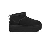 Botte UGG Classic Ultra Mini Platform - Femme - Daim-Nubuck - Noir - Tirette arrière 38