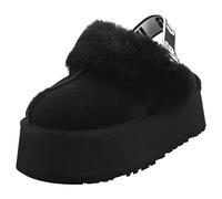 Ugg Funkette Femme Sandals Pantoufle Noir - 38