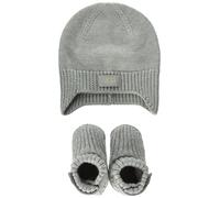 UGG Garçon Unisex Kinder Skylar and Beanie Chausson, Grey, 20 EU