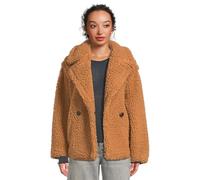 UGG Gertrude Short Teddy Coat Manteau, châtaigne, Large Femme