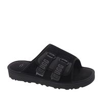 UGG GOLDENCOAST STRAP SLIDE BLACK-BLK