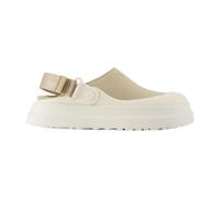 UGG - Goldenglow Canvas Clog - Femme - Chaussures - Beige - Taille: 39 EU