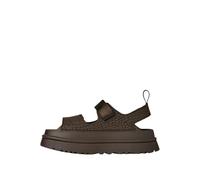 UGG - Goldenglow Embossed Platform Sandal - Femme - Chaussures - Gris - Taille: 37 EU