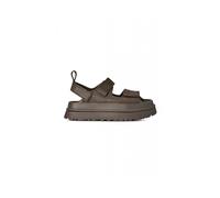 UGG - Goldenglow Embossed Sandal - Femme - Chaussures - Vert - Taille: 39 EU