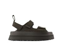 UGG Sandales Goldenglow Embossed Femme Noir Taille 38