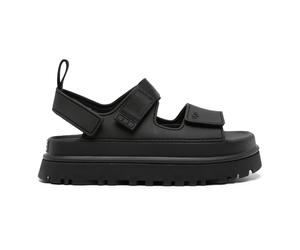 UGG - GoldenGlow Sandal - Femme - Chaussures - Noir - Taille: 38 EU