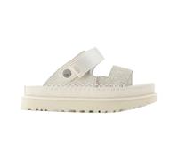 UGG - Goldenstar Crackle Glide Sandales - Femme - Chaussures - Blanc - Taille: 37 EU