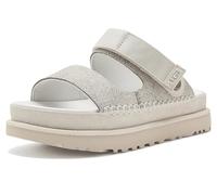 UGG Goldenstar Craquelé Glide pour femme, Blanc craquelé, 8.5
