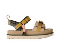 UGG Sandales compensées Goldenstar Wildwood Daim Sand Castle Femme Taille 36 Beige