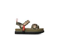 Ugg - Sandales compensées solides - W Goldenstar Wildwood Burnt Olive pour Femme - Taille 38 - Kaki Kaki 38