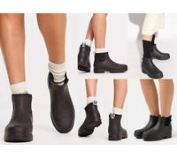 Ugg Gouttelette Cheville Rain-Boots Chaussures Gomme Sabots Slip-On Pluie 41