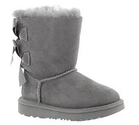 Botte UGG Bailey Bow II - Gris - Daim-Nubuck - A élastique - Basse 23,5