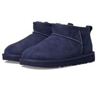 UGG K Classic Ultra Mini Bottes tendance, bleu marine, 3 US unisexe pour petit enfant