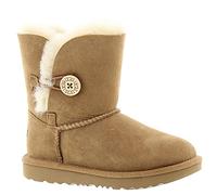 UGG Kid's Female Bailey Button II Classic Boot, Chestnut, 5 (UK)