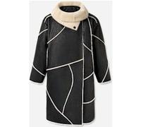 UGG Manteau Emberlynn LuxeFluff in Black, Taille S/M, Polyester