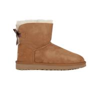 UGG Bottes Mini Bailey Bow II – Classiques en shearling, Marron châtaigne Femme 38