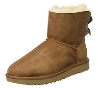UGG Mini Bailey Bow II, Bottes Classiques. Femme, Chestnut, 38 EU