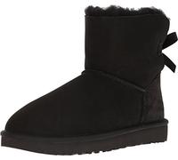 UGG Mini Bailey Bow II, Bottes Classiques. Femme, Noir, 38 EU
