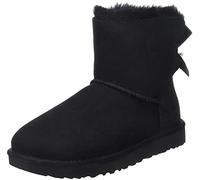 UGG Mini Bailey Bow II, Bottes Classiques. Femme, Noir, 41 EU