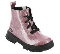 UGG Mixte enfant Ashton Lace Up Glitter Botte classique, Glitter Pink, 22 EU