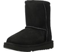 UGG Botte K Classic II ZZZ BELT - Noir enfant mixte - 15 cm - peau de mouton double-face - 31