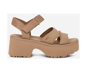 UGG New Heights à lanière à la cheville in Brown, Taille 39, Daim