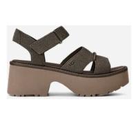 UGG New Heights à lanière à la cheville in Dense Smoke, Taille 38, Daim