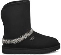 UGG Botte Classic Short Crescent pour Femme in Black, Taille 40, Shearling