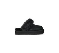 UGG - Pantoufle Chalet Disquette - Femme - Chaussures - Noir - Taille: 37 EU