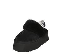 UGG Pantoufle 'Funkette' noir / blanc, Taille 36