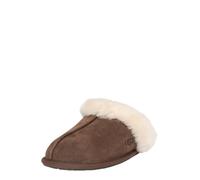 UGG Pantoufle 'Scuffette' marron / blanc cassé, Taille 36