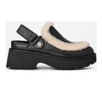 UGG Sabot en cuir Esmee in Black, Taille 42