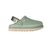 Ugg - Sabots en daim - W Goldenstar Meadow Accent Clog Artichoke pour Femme en Laine - Taille 38 - Vert Vert 38
